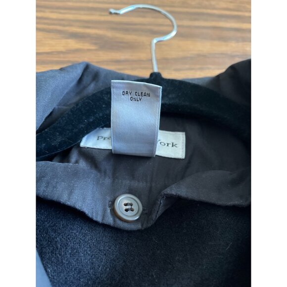 Preston & York brown with black removable lining rain trench coat size 6 - Picture 5 of 5